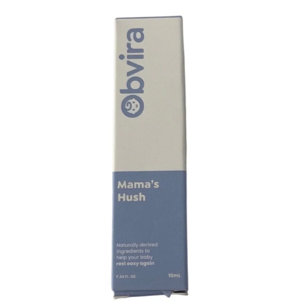 Obvira Mamas Hush Baby Sleep Roll-On 10mL Natural Lavender Chamomile Bedtime NEW